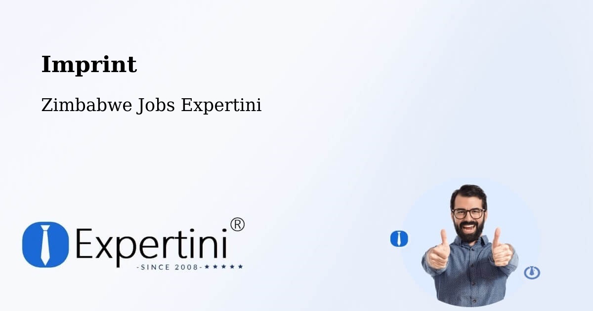 Imprint – Insiza - Zimbabwe Jobs Expertini